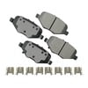 Akebono ASP1612 Disc Brake Pad Set Performance Ultra Premium Ceramic Disc Brake Pad Kit