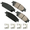 Akebono ASP1707 Disc Brake Pad Set Performance Ultra Premium Ceramic Disc Brake Pad Kit