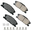 Akebono ASP1767 Disc Brake Pad Set Performance Ultra Premium Ceramic Disc Brake Pad Kit