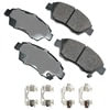 Akebono ASP621A Disc Brake Pad Set Performance Ultra Premium Ceramic Disc Brake Pad Kit