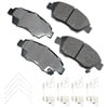 ASP621C by AKEBONO - Performance Ultra Premium Ceramic Disc Brake Pad Kit
