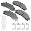 Akebono ASP652A Disc Brake Pad Set Performance Ultra Premium Ceramic Disc Brake Pad Kit