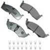 ASP730B by AKEBONO - Performance Ultra Premium Ceramic Disc Brake Pad Kit