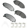ASP787A by AKEBONO - Performance Ultra Premium Ceramic Disc Brake Pad Kit