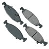ASP790 by AKEBONO - Performance Ultra Premium Ceramic Disc Brake Pad Kit