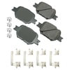 Akebono ASP817B Disc Brake Pad Set Performance Ultra Premium Ceramic Disc Brake Pad Kit