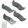 Akebono ASP881A Disc Brake Pad Set Performance Ultra Premium Ceramic Disc Brake Pad Kit