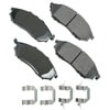 Akebono ASP888A Disc Brake Pad Set Performance Ultra Premium Ceramic Disc Brake Pad Kit