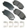 Akebono ASP924B Disc Brake Pad Set Performance Ultra Premium Ceramic Disc Brake Pad Kit