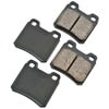 Akebono EUR427 Disc Brake Pad Set EURO Ultra Premium Ceramic Disc Brake Pad Kit