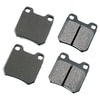 Akebono EUR709 Disc Brake Pad Set EURO Ultra Premium Ceramic Disc Brake Pad Kit