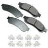 Akebono ACT1334A Disc Brake Pad Set ProACT Ultra Premium Ceramic Disc Brake Pad Kit