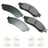 Akebono ACT1334B Disc Brake Pad Set ProACT Ultra Premium Ceramic Disc Brake Pad Kit