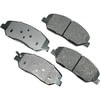 ACT1384 by AKEBONO - ProACT Ultra Premium Ceramic Disc Brake Pad Kit