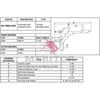 Meritor 0515925003 Hub Assembly HUB/STUD LH