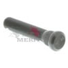 Meritor 09001997 Wheel Stud - RH Thread Direction, Serrated, 0.89" Body Length, 3/4"-16