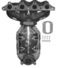 Eastern Catalytic 40586 Catalytic Converter with Integrated Exhaust Manifold
