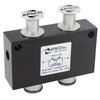 APSCO V-55 Multi-Purpose Hydraulic Control Valve Air Control Valve - 3-Way Push-Pull, 2-Position, Dual Spool, Single Acting