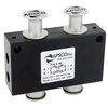 APSCO V-88 Multi-Purpose Hydraulic Control Valve Air Control Valve - 4-Way Push-Pull, 2-Position, Dual Spool, 1/8" Port