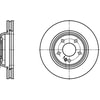 422302 by ATE BRAKE PRODUCTS - ATE Original Rear Disc Brake Rotor 422302 for Mercedes Benz
