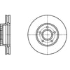 ATE Brake Products 425117 Disc Brake Rotor Set ATE Original Front Disc Brake Rotor 425117 for Volvo