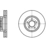 ATE Brake Products 425162 Disc Brake Rotor ATE Original Front Disc Brake Rotor 425162 for Volvo