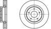 ATE Brake Products 426154 Disc Brake Rotor Set ATE Original Front Disc Brake Rotor 426154 for Nissan