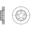 426164 by ATE BRAKE PRODUCTS - ATE Original Front  Disc Brake Rotor 426164 for Mitsubishi
