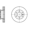 ATE Brake Products 428203 Disc Brake Rotor ATE Original Front Disc Brake Rotor 428203 for Mercedes Benz