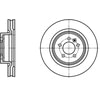 ATE Brake Products 430195 Disc Brake Rotor ATE Original Front Disc Brake Rotor 430195 for Land Rover