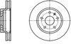430207 by ATE BRAKE PRODUCTS - ATE Original Front Disc Brake Rotor 430207 for Buick, Saab