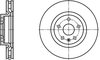 ATE Brake Products 430208 Disc Brake Rotor ATE Original Front Disc Brake Rotor 430208 for Saab