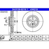 ATE Brake Products 430219 Disc Brake Rotor ATE Original Front Disc Brake Rotor 430219 for Audi
