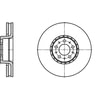 ATE Brake Products 430240 Disc Brake Rotor ATE Original Front Disc Brake Rotor 430240 for Volvo