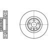 ATE Brake Products 434103 Disc Brake Rotor ATE Original Front Disc Brake Rotor 434103 for Audi