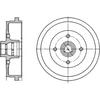 ATE Brake Products 480209 Brake Drum Set ATE Original Rear Drum Brake 480209 for Audi, Volkswagen