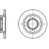 ATE Brake Products 409145 Disc Brake Rotor Set ATE Original Rear Disc Brake Rotor 409145 for Acura, Honda