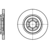 ATE Brake Products 410179 Disc Brake Rotor Set ATE Original Rear Disc Brake Rotor 410179 for Alfa Romeo