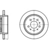ATE Brake Products 410206 Disc Brake Rotor Set ATE Original Rear Disc Brake Rotor 410206 for Volvo