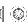 410302 by ATE BRAKE PRODUCTS - ATE Original Rear Disc Brake Rotor 410302 for Mazda