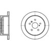 ATE Brake Products 410316 Disc Brake Rotor Set ATE Original Rear Disc Brake Rotor 410316 for Lexus, Toyota