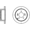 410318 by ATE BRAKE PRODUCTS - ATE Original Rear Disc Brake Rotor 410318 for Hyundai, Kia