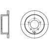ATE Brake Products 410345 Disc Brake Rotor Set ATE Original Rear Disc Brake Rotor 410345 for Mitsubishi