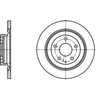 ATE Brake Products 410381 Disc Brake Rotor Set ATE Original Rear Disc Brake Rotor 410381 for Mazda
