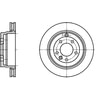ATE Brake Products 420210 Disc Brake Rotor Set ATE Original Rear Disc Brake Rotor 420210 for Land Rover