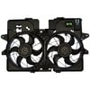 Continental AG FA70168 Dual Radiator and Condenser Fan Assembly Dual Fan Assembly