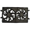 Continental AG FA70028 Dual Radiator and Condenser Fan Assembly Dual Fan Assembly