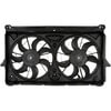 Continental AG FA70617 Dual Radiator and Condenser Fan Assembly Dual Fan Assembly