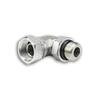 Tompkins 6500-08-08 Hydraulic Coupling / Adapter 1/2 Inch Dash 08 Male x 1/2 Inch Female JIC Swivel 37 Degree Flare 90 Degree