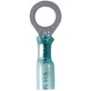 Phillips Industries 1-1925 Male Disconnect Terminal Ring Terminal - 16-14 ga., Blue, 5/16" Stud, 25 Pieces, Heat Required